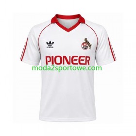 Koszulka FC Köln 1980 1981 Retro Domowe Stroje Piłkarskie Krótki Rękaw